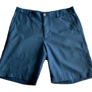 Peter Millar Shorts Men’s Blue Size 33 Salem Performance Golf Sports